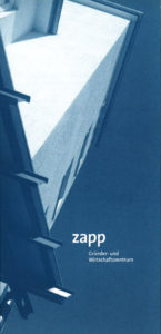 Folder des ZAPP Schwäbisch Gmünd