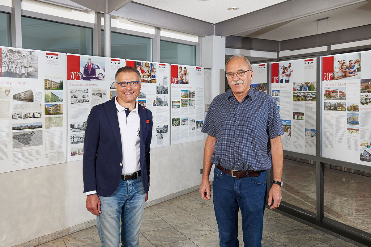 Ausstellung Jubiläum der VGW