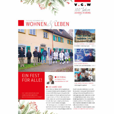 Mieterzeitung Dezember 2021