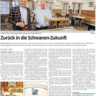 Zurück in die Schwanen-Zukunft Interview