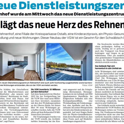 Das neue Dienstleistungszentrum