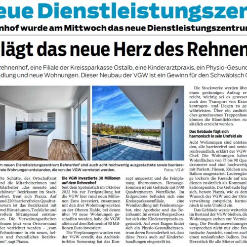 Das neue Dienstleistungszentrum